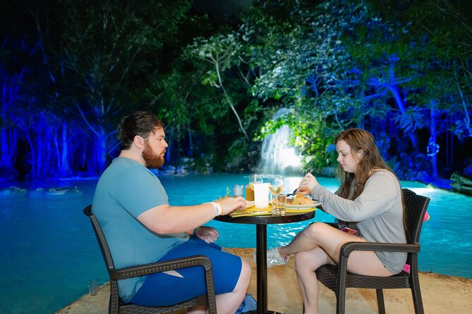 Polaris At Night, Waterfall Pool + Surf & Turf Dinner - Surf and Turf Dinner, Open Bar, and the End-of-night Payoff