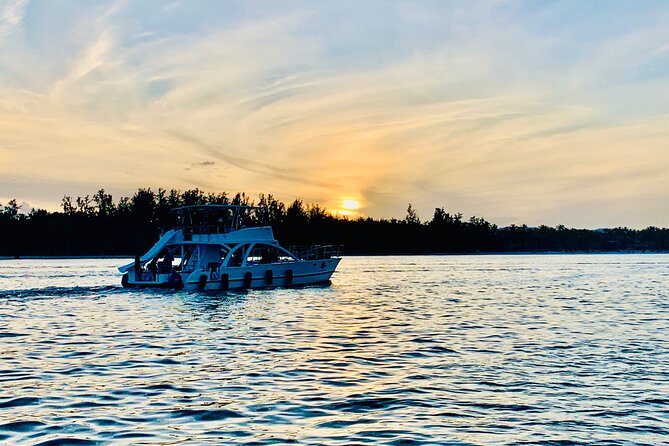 Private Catamaran Cruise with Slide & unlimited drinks - Natural pool time, slide moments, and the games that fill the gaps