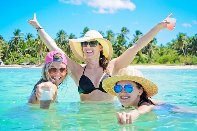 Private Catamaran Party with Snorkeling and Unlimited Drink - Natural Pool Time: Walk in Shallow Water While Drinks Roll