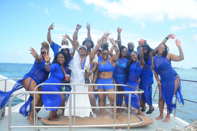 Private Catamaran with Sound system, Slide, Open bar & Snorkeling - Cruising Bavaro Beach with your music and onboard drinks