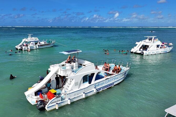 Private Cruise Party with Drinks and Snorkeling in Punta Cana - Getting there: pickup, mobile ticket, and private transportation