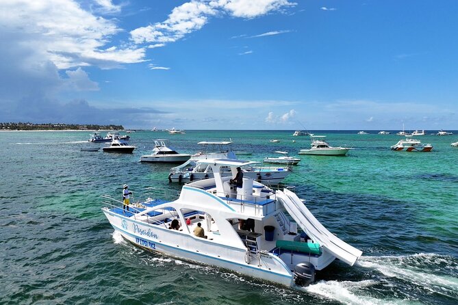 Private Cruise Party with Drinks and Snorkeling in Punta Cana - A short 10-minute sightline: dolphins and sharks from the boat