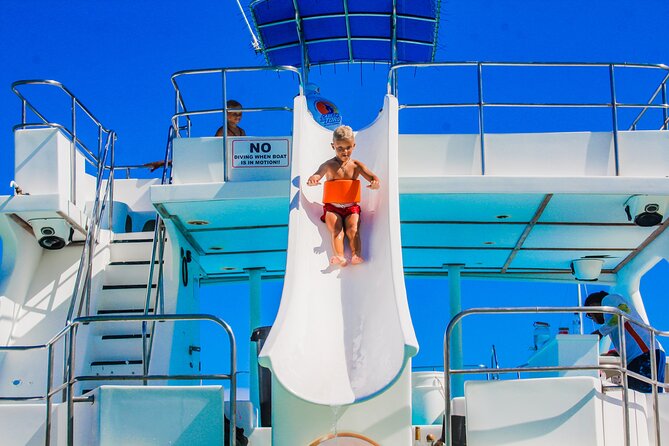 Private Luxury Party Boat with Slide - A Punta Cana Party Boat That Balances Fun and Water Time