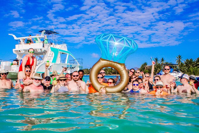 Private Luxury Party Boat with Slide - The Natural Pool Stop: A Swim Break That Feels Special