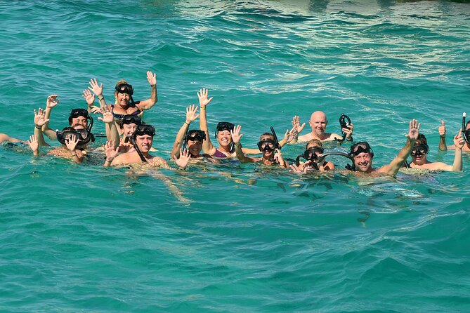 Private Party Boat Experience in Punta Cana - Cruising past Dolphins Island for photo moments, not guaranteed dolphin drama
