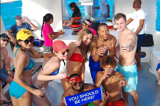 Private Party Boat with Slide and chicken skewers at Punta Cana - Who This Private Party Boat With Slide Works Best For