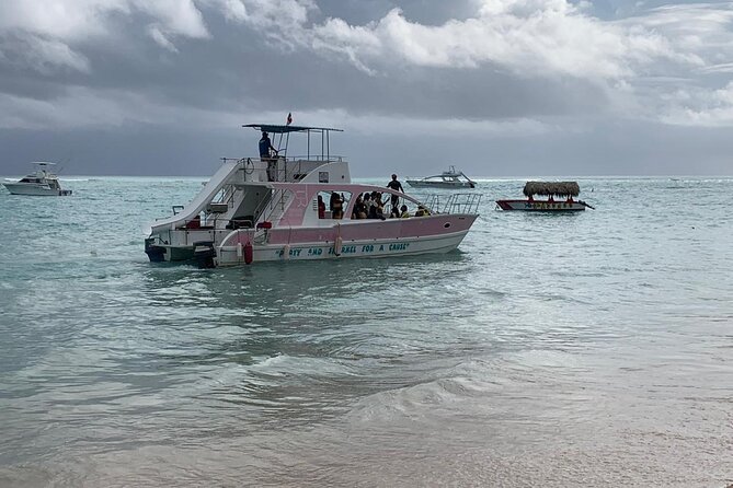 Private Party Boat with Slide and chicken skewers at Punta Cana - Practical Tips for Getting More Fun From the 3 Hours