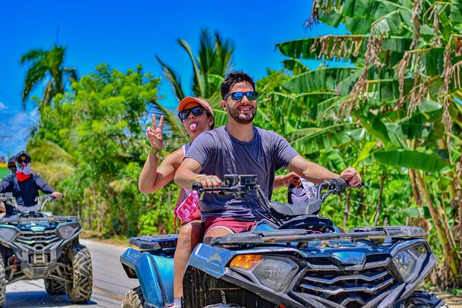 Private Punta Cana ATV Tour Adventure - Macao Beach Stop: Waves, Swimming, and Local Food You Can Follow Up On