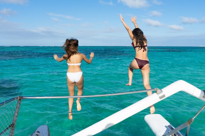 Private Sailing boat Snorkeling at Punta Cana - White-sand beach time and the natural pool: two swim moods, one outing