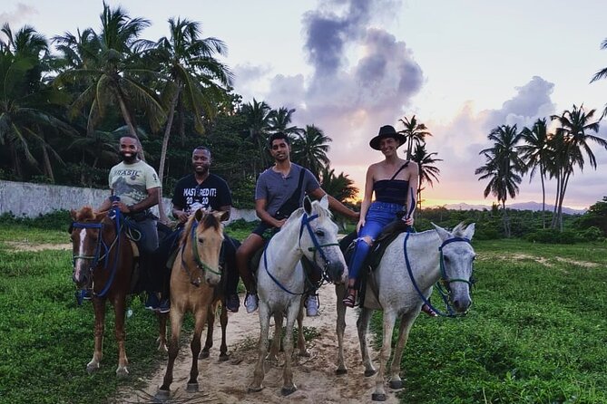 Private Sunset Horseback Riding in punta cana beach - How the Punta Cana pickup and ranch setup makes this easy