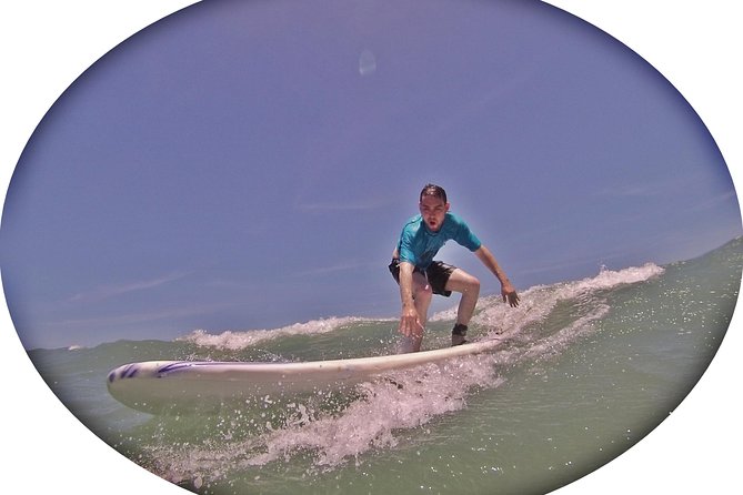 Professional surf lessons Dominican Republic, Cabarete, Encuentro - Cabarete Surf With Victor Bobo Peralta, at Bobos Point