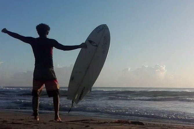 Professional surf lessons Dominican Republic, Cabarete, Encuentro - Your Surfboard Is Matched to You, Not the Generic Beginner