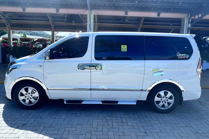 Puerto plata airport transfers to lifestyle resorts ect - VIP touches you can feel: disinfected vehicle and onboard Wi-Fi
