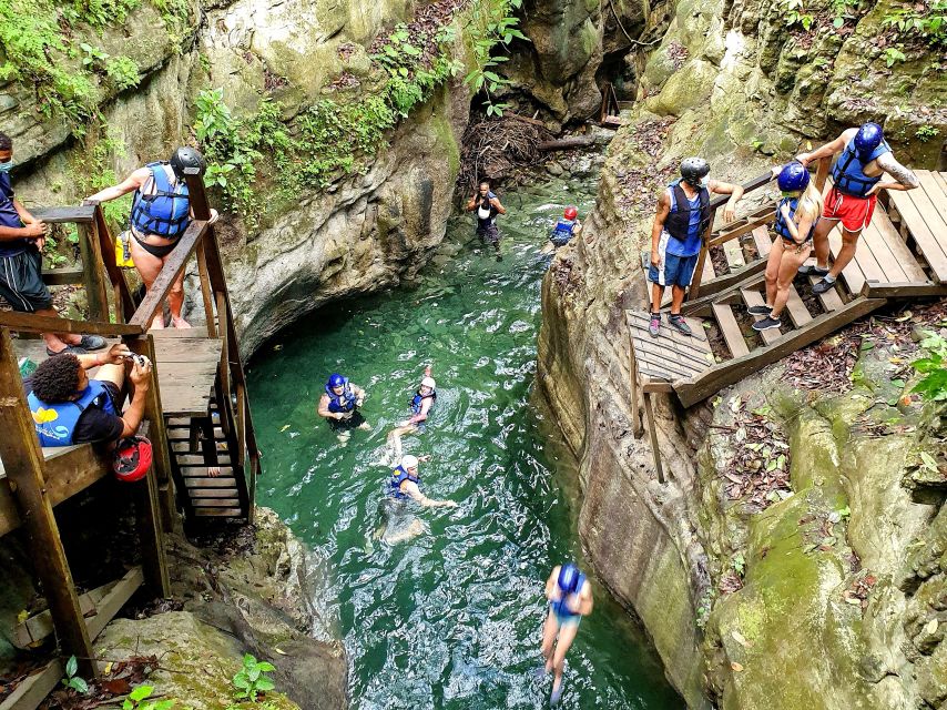 Puerto Plata: Damajagua Waterfalls Canyoning & Cocktail - Jumps and slides: how the activity feels without being extreme