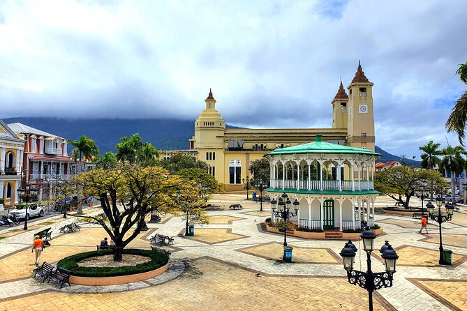 Puerto Plata Private City Tour with Mount Isabel & Rum &Chocolate - Malecon Puerto Plata and the Atlantic lighthouse and fort area