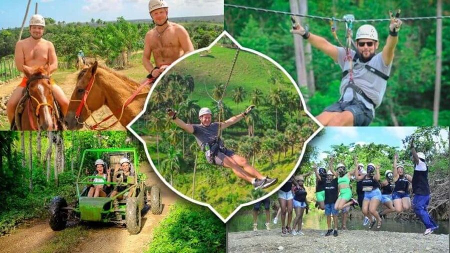 Punta cana 6-in-1: Buggies/Ziplines/Horses/Culture - Punta Cana to Anamuya, and why the timing feels long