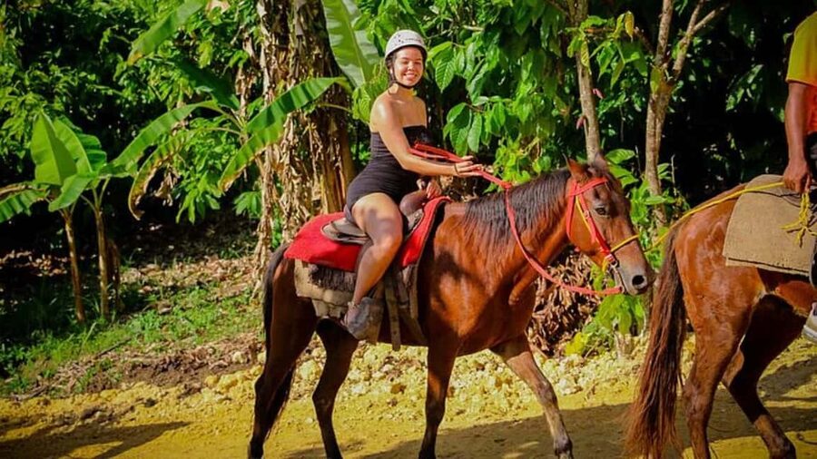 Punta cana 6-in-1: Buggies/Ziplines/Horses/Culture - Driving a jungle buggy in muddy trails, without losing control