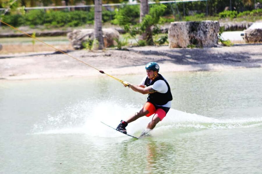 Punta Cana Aqua Karting, Buggy, Adventure Jet Ski and more - Donut Ride: hold tight, let the lake tow do the work
