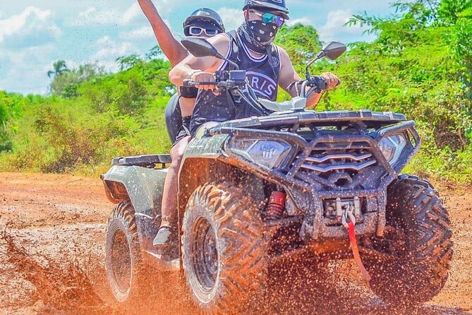 Punta Cana ATV / Buggies Adventure - Stop 2 at Macao Beach: Photos, Swimming, and Time to Breathe