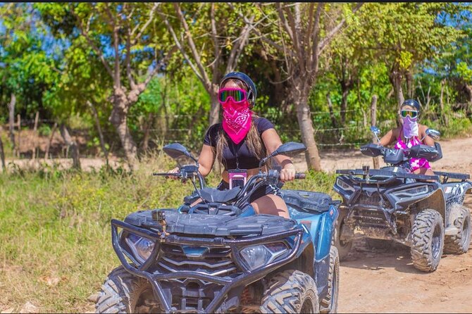 Punta Cana ATV / Buggies Adventure - Stop 1 at Uvero Alto Cave: Crystal Water and a Quick Reset