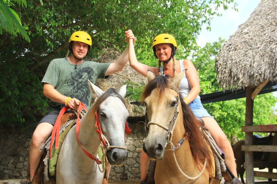 Punta Cana: Bávaro Adventure Park Horse Riding & Waterfalls - How The 4-Hour Flow Works (Horse, Waterfall Pool, Lunch)