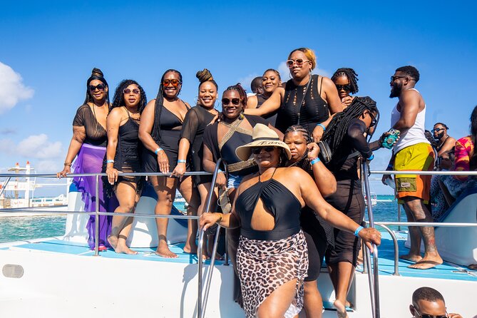 Punta Cana Booze Cruise, Snorkeling, Sand-Bar with Entertainment - The Natural Pool sand-bar stop, where the cruise turns into a swim day