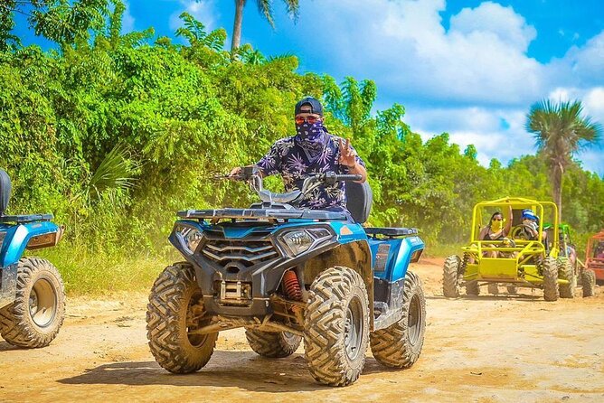 Punta Cana Buggy & ATV Adventure - Freshwater Cenote Finish: Swim, Cool Down, Repeat