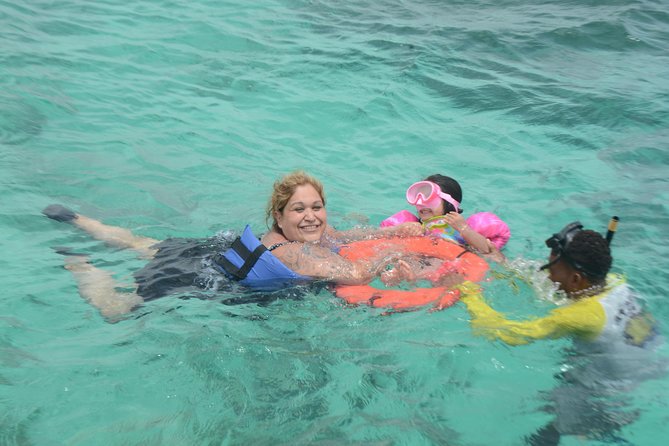 Punta Cana Buggy + Cave Dip, Beach Swim + Party Boat & Snorkel - Party Boat on a Catamaran: Barrier Reef, Natural Pool, Open Bar
