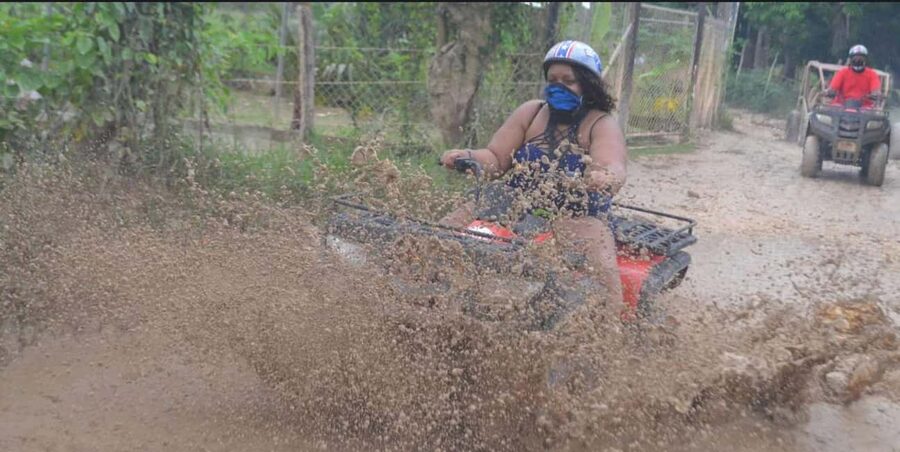 Punta Cana : Done Buggy Excursions AtV /cenote on the Beach - Macao Beach Stop: Clear Water, Short Time, Big Satisfaction