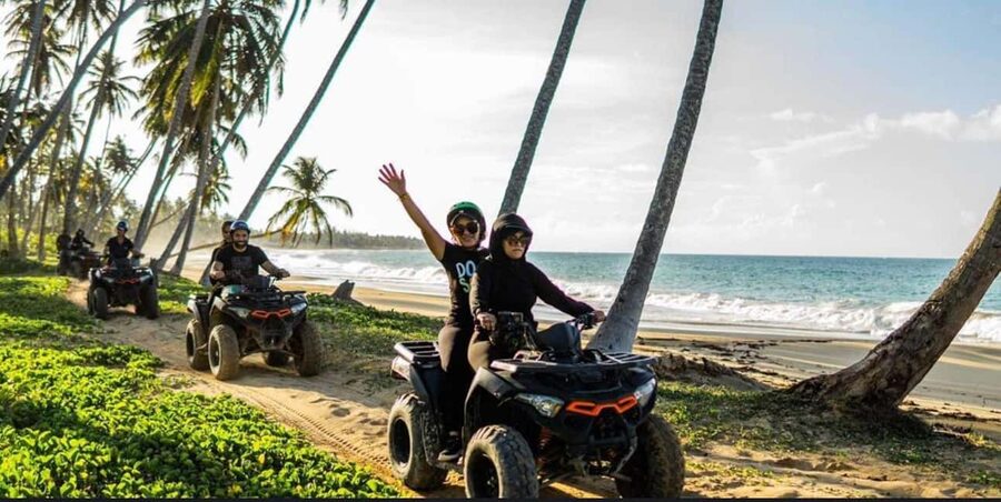 Punta Cana : Done Buggy Excursions AtV /cenote on the Beach - The Indigenous Springs Cenote Swim: Turquoise Water and Cave Cool Air