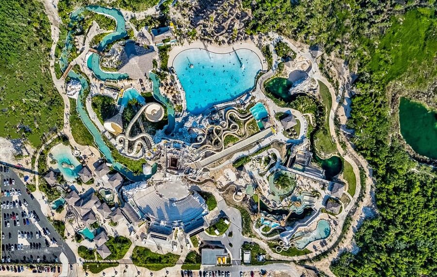 Punta Cana: El Dorado Water Park Entry with Hotel Transfers - Zip line views: a fast thrill that changes the perspective