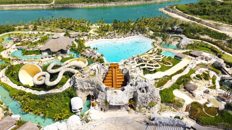 Punta Cana: El Dorado Water Park Entry with Hotel Transfers - Arriving at El Dorado: modern park setup and lots of shade