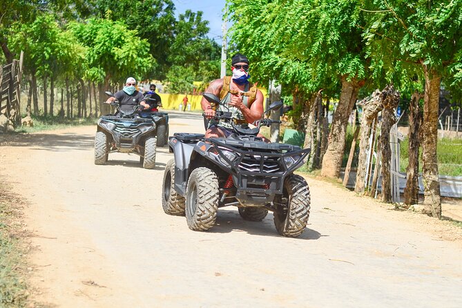 Punta Cana Half Day 4x4 ATV Adventure - Los Hoyos del Salado Cenote Cave: Fresh Spring Water and Real Rules