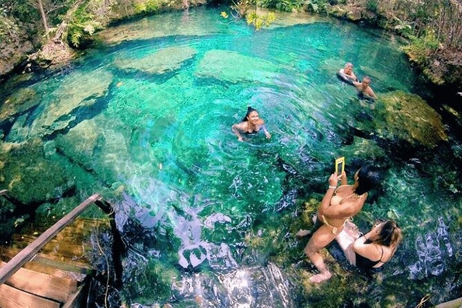 Punta Cana Lagoon Tour with Lunch, Boat Cruise, Open Bar - Indigenous Eyes Ecological Park: freshwater lagoons and one quirky waterfall