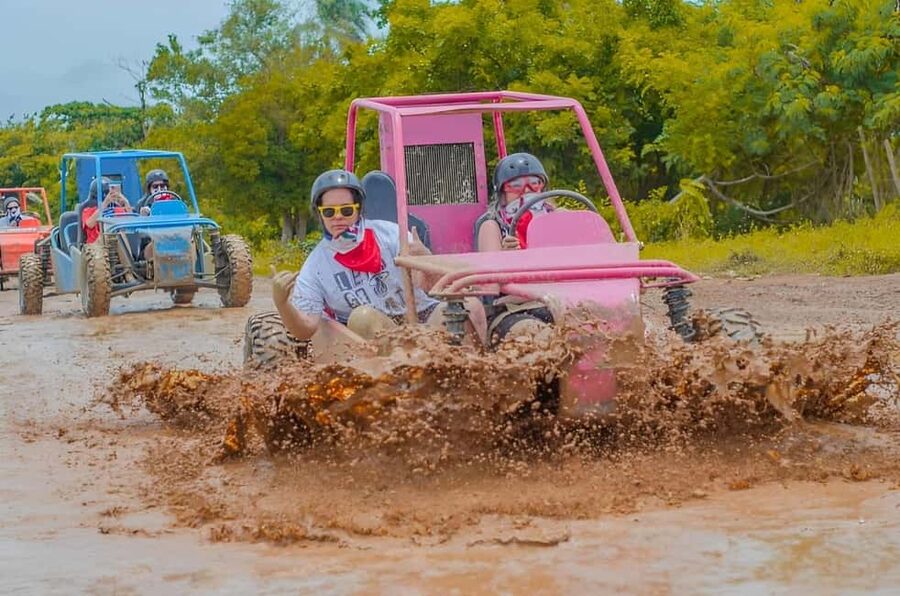 Punta Cana: Macao Beach Buggy Tour and Cenote with Transfers - Safety briefing and your buggy start: fun with guardrails