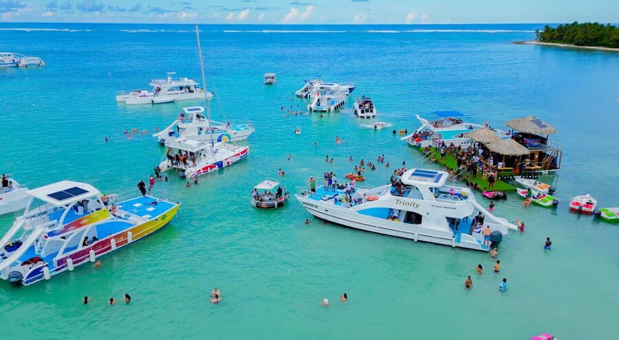 Punta Cana: Party Boat with Snorkeling, Open Bar And Hip Hop - How the 3.5 Hours Flow: Stops You Should Plan For