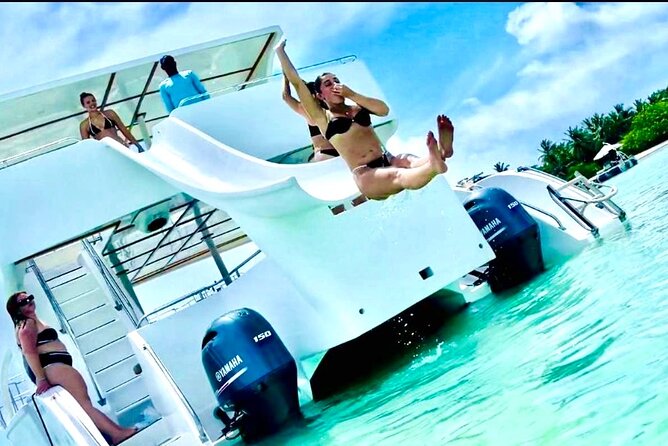Punta Cana Party Booze Cruise, open bar, snorkeling Only Adult - Music, Bluetooth Speaker, and the Group Energy Control