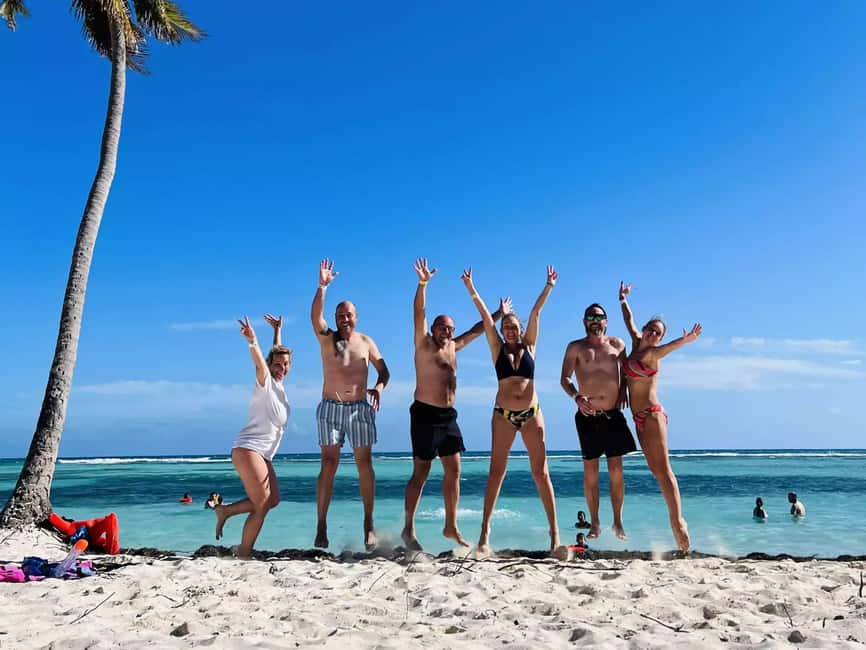 Punta Cana: Saona Island Day Trip with Blue Lagoon & Lunch - The cruise ride: catamaran, boat return, and how to stay comfortable
