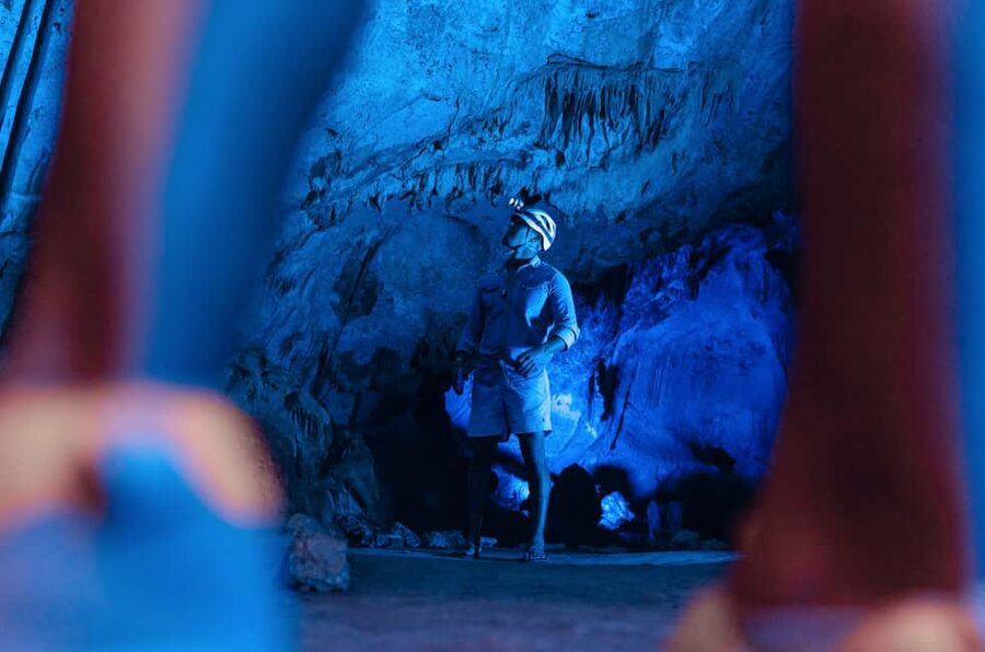 Punta Cana: Scape Park Entry for Cenote, Zip Lines, & Caves - Iguabonita Cave: Geological Formations and the Cave Guide Moment