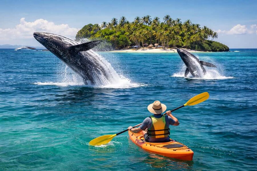 Samaná: Whale, Cayo Levantado, & Kayak in Samaná Bay Tour - Cayo Levantado, also called Bacardí Island