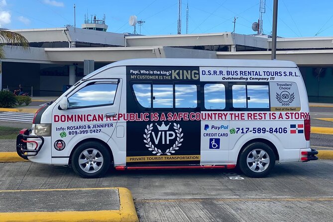 Santo Domingo airport to Puerto Plata transfer - In-Vehicle Comfort: Wi-Fi, Bottled Water, and a Private Minivan