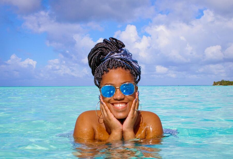 Saona Island Day Trip + Lunch + Open Bar from Punta Cana - Catamaran and speedboat return: scenic, but watch your sun exposure