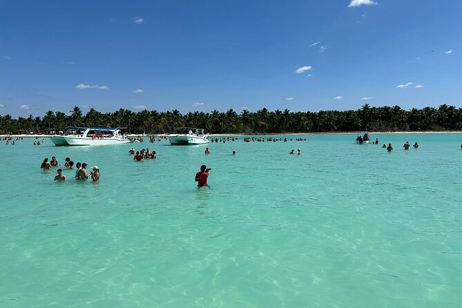 Saona Island from Punta Cana - Natural Pool: shallow white sand, starfish, and quick photos