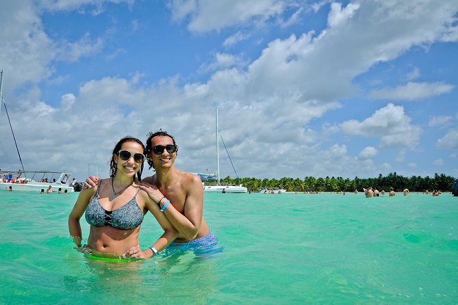 Saona Island Full Day From Punta Cana - Bayahibe setup, then straight into the National Park water