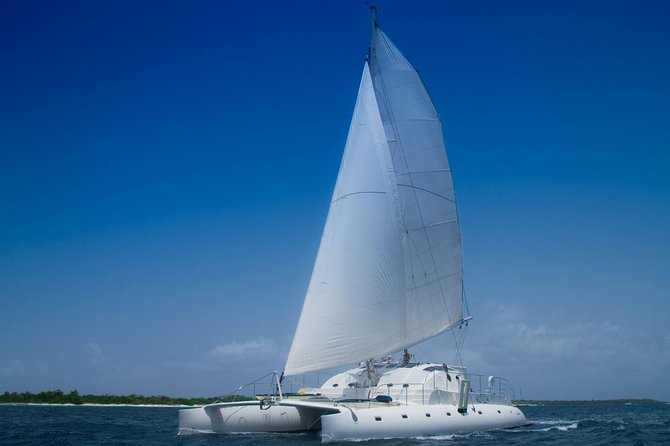 Saona Island small group and relax - luxury catamaran - Catuano Reef Snorkeling: Included Gear and a Real Time Slot