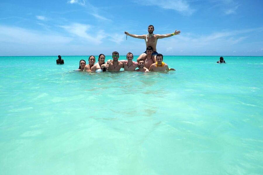 Saona island small group boat with water slide with lunch - Saona Island and Paradise Beach: white sand, drinks, lunch, and the island rhythm