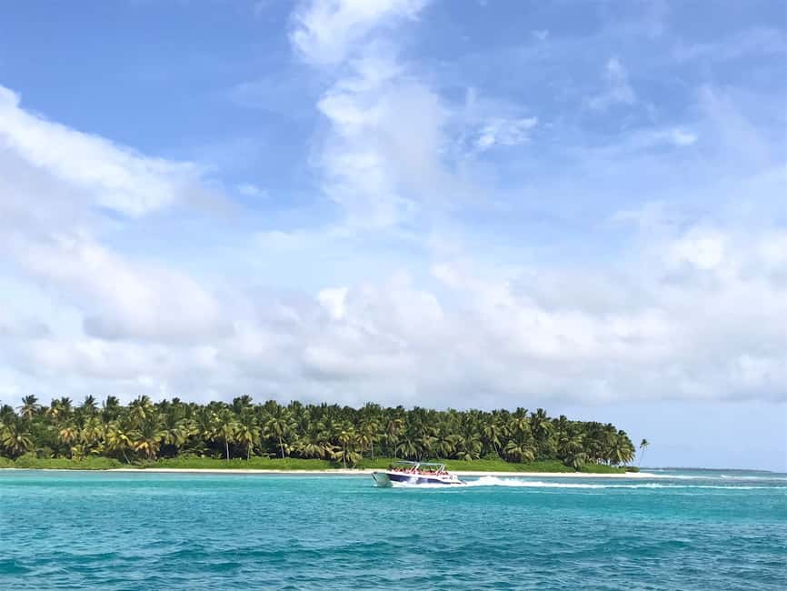 Saona Island Tour All Inclusive Speedboat and Catamaran - From hotel pickup to Bayahibe, the day starts with transfers