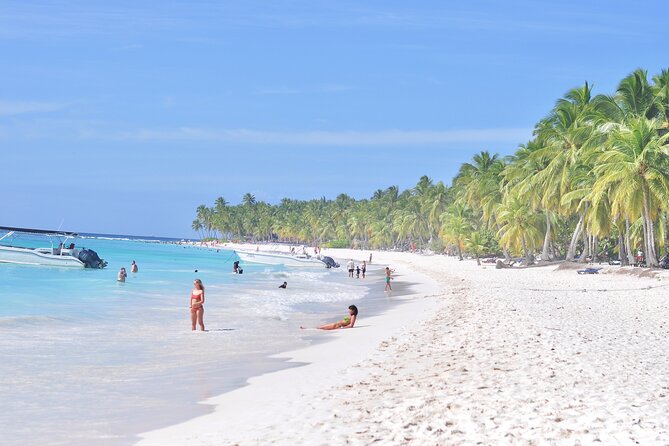 Saona Island Tour in Punta Cana - Saona Island beach time and your Dominican lunch