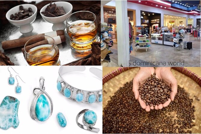 Shopping tour Punta Cana rum cigars coffee larimar chocolate souvenirs mamajuan - Punta Cana Shopping With a Culture Script, Not a Shopping Sprint