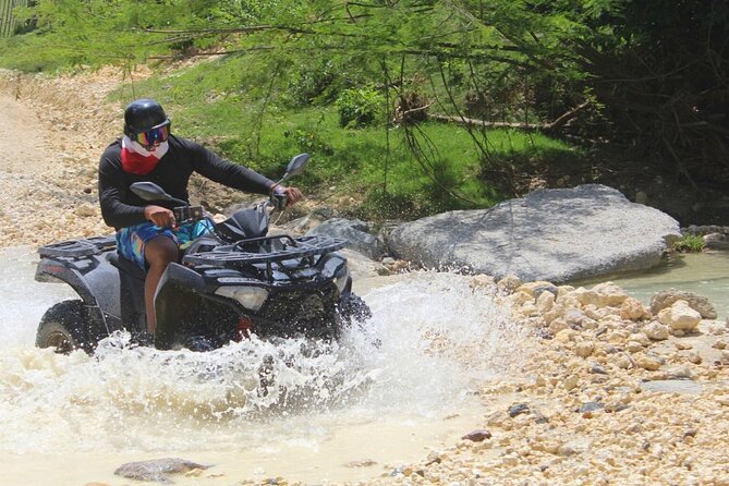 Shore Excursion: Combo Atv & militare waterfalls | No long lines - Stop at Charcos Los Militares: hike, waterfalls, and real water time